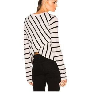 ALC‎ A.L.C. Tula cashmere striped sweater Sz S
